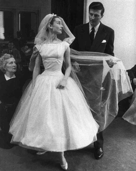 hubert de givenchy wedding dress.